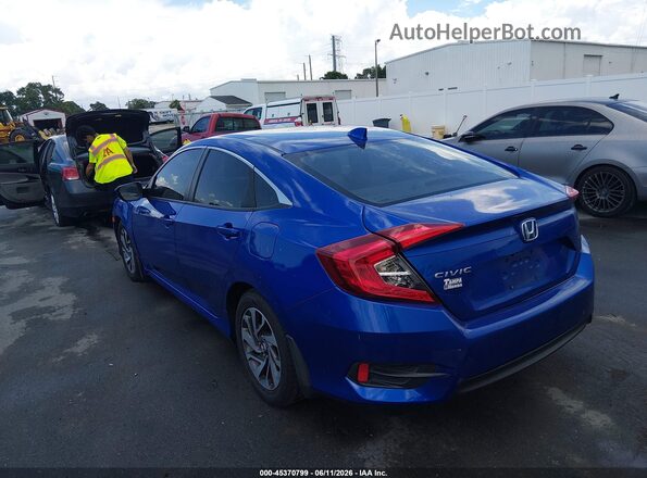 19XFC2F7XJE002140 2018 HONDA CIVIC Blue Tył lewy