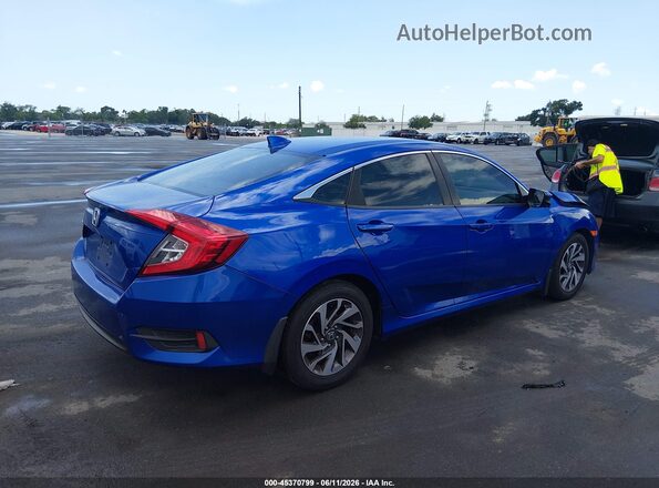 19XFC2F7XJE002140 2018 HONDA CIVIC Blue Tył prawy
