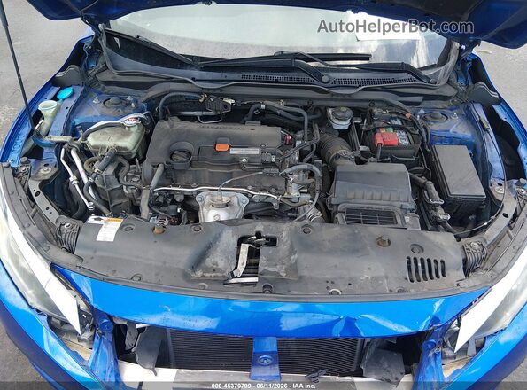 19XFC2F7XJE002140 2018 HONDA CIVIC Blue Widok z tyłu