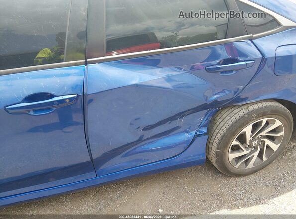 19XFC2F7XJE014823 2018 HONDA CIVIC Blue Widok z przodu