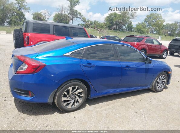 19XFC2F7XJE014823 2018 HONDA CIVIC Blue Widok wnętrza z tyłu
