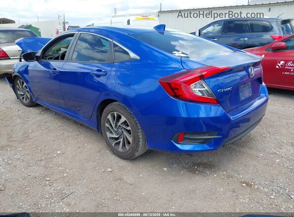 19XFC2F7XJE015082 2018 HONDA CIVIC Blue Rear left