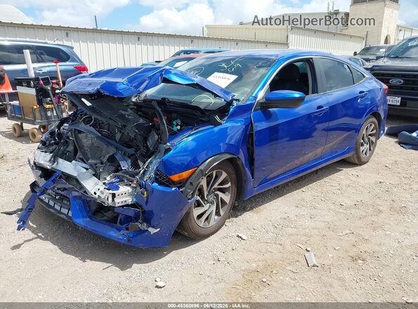 19XFC2F7XJE015082 2018 HONDA CIVIC Blue Front left