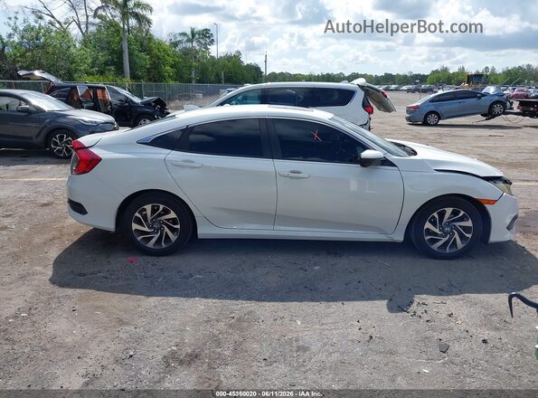 19XFC2F7XJE022727 2018 HONDA CIVIC Белый Вид задней части салона