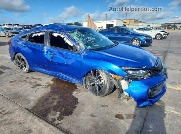 19XFC2F80LE001140 2020 HONDA CIVIC Blue 