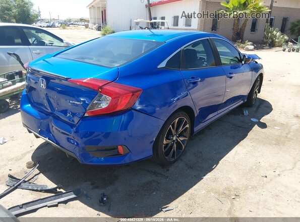 19XFC2F80LE002546 2020 HONDA CIVIC Dark Blue Rear right
