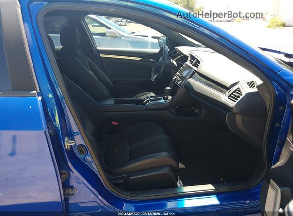 19XFC2F80LE002546 2020 HONDA CIVIC Dark Blue Front interior view