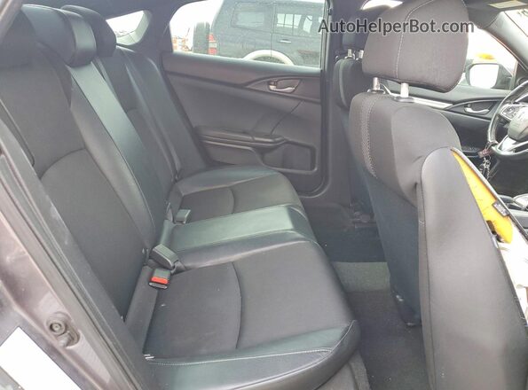 19XFC2F80LE014891 2020 HONDA CIVIC Gray Rear seats view