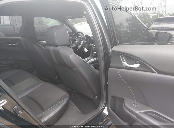 19XFC2F80LE030332 2020 HONDA CIVIC Black Vista de la etiqueta del VIN