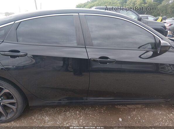 19XFC2F80LE030332 2020 HONDA CIVIC Black Vista interior trasera