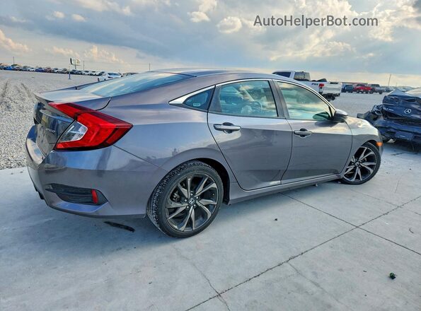 19XFC2F80ME002192 2021 HONDA CIVIC Gray Tył prawy