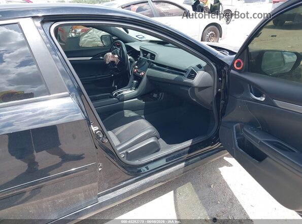 19XFC2F80ME002337 2021 HONDA CIVIC Black წინა სალონის ხედი