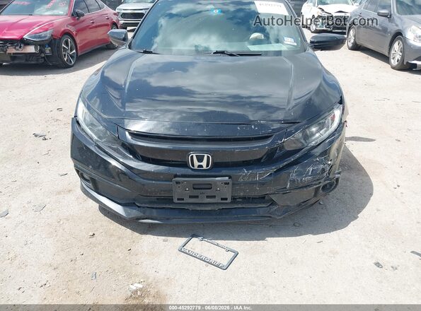 19XFC2F80ME002337 2021 HONDA CIVIC Black წინა ხედი