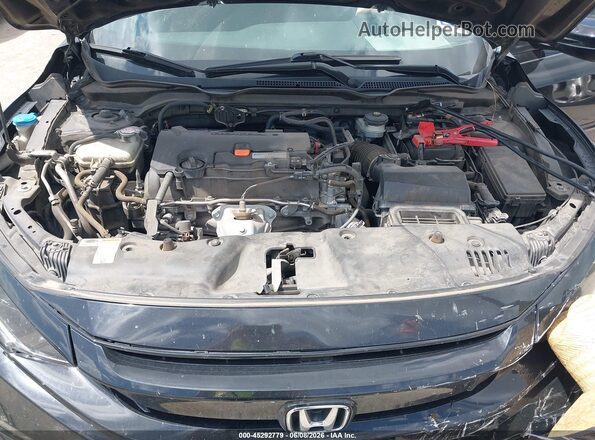19XFC2F80ME002337 2021 HONDA CIVIC Black უკანა ხედი