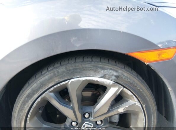 19XFC2F80ME002791 2021 HONDA CIVIC Gray Սարքավորումների վահանակի տեսք