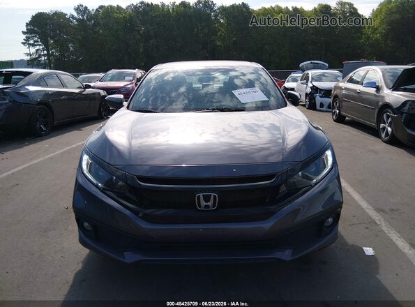 19XFC2F80ME002791 2021 HONDA CIVIC Gray Սալոնի հետևի տեսք