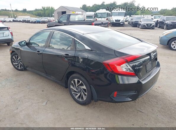 19XFC2F81GE088715 2016 HONDA CIVIC Black Rear left