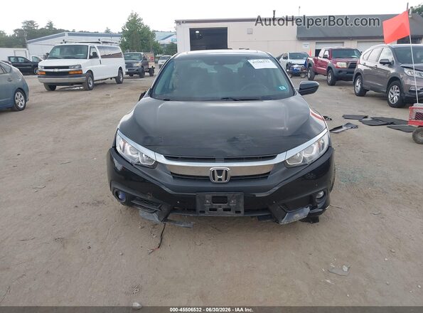 19XFC2F81GE088715 2016 HONDA CIVIC Black Rear interior view