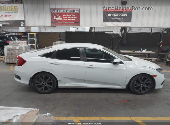 19XFC2F81KE037367 2019 HONDA CIVIC White Սալոնի հետևի տեսք