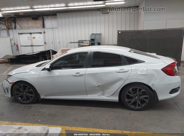 19XFC2F81KE037367 2019 HONDA CIVIC White Սալոնի 360 աստիճան տեսք