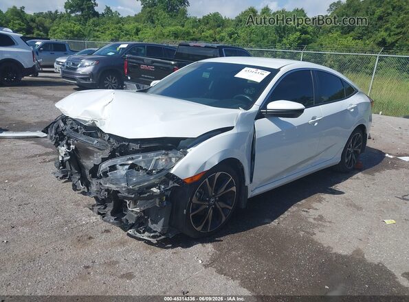 19XFC2F81ME003349 2021 HONDA CIVIC White Przód lewy