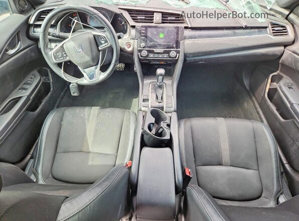 19XFC2F81ME202336 2021 HONDA CIVIC Black Dashboard view