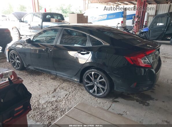 19XFC2F82KE015135 2019 HONDA CIVIC Black 