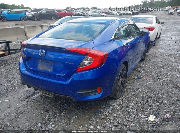19XFC2F82KE040763 2019 HONDA CIVIC Синий Задняя правая четверть