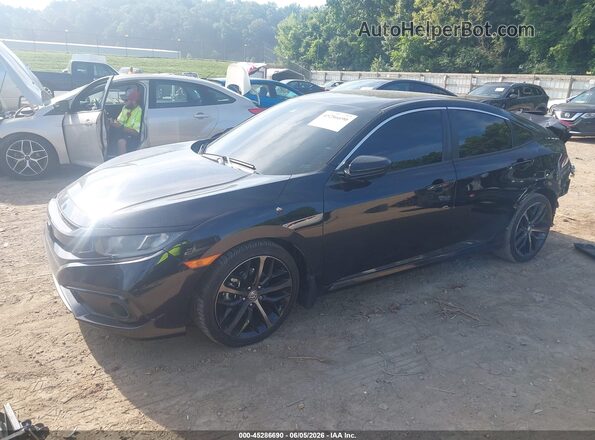 19XFC2F82LE003603 2020 HONDA CIVIC Black 