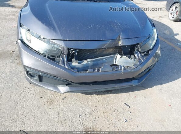 19XFC2F82LE007599 2020 HONDA CIVIC Серый Вид спереди