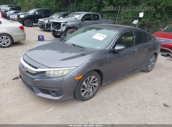 19XFC2F83GE012879 2016 HONDA CIVIC Gray 