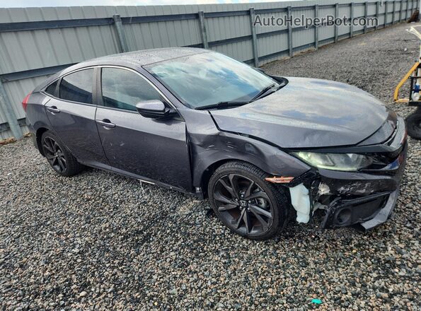 19XFC2F83KE004080 2019 HONDA CIVIC Серый 