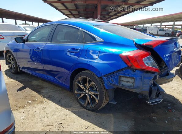 19XFC2F83LE008017 2020 HONDA CIVIC Blue Задня ліва чверть