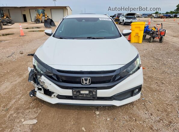 19XFC2F83LE024668 2020 HONDA CIVIC White Front view