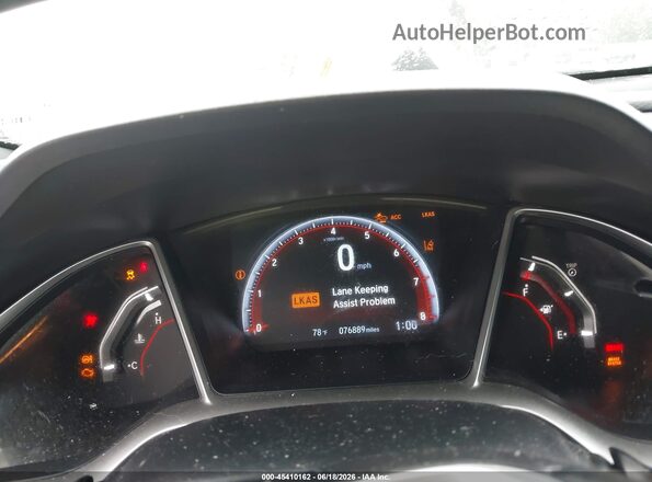 19XFC2F83LE030079 2020 HONDA CIVIC White Вид задніх сидінь