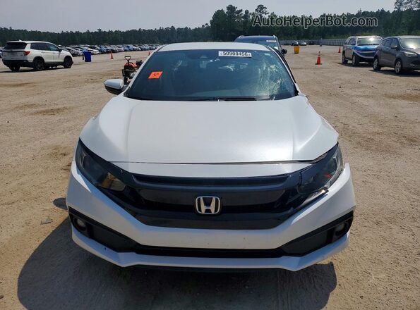 19XFC2F83LE211215 2020 HONDA CIVIC Белый Вид спереди