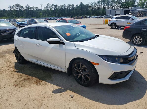 19XFC2F83LE211215 2020 HONDA CIVIC Белый Передняя правая четверть