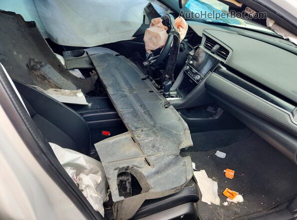 19XFC2F83LE211215 2020 HONDA CIVIC Белый Вид салона спереди