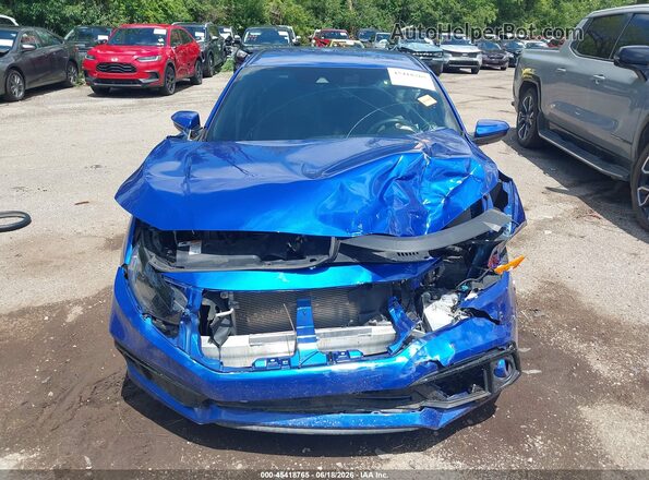 19XFC2F83ME000582 2021 HONDA CIVIC Blue Սարքավորումների վահանակի տեսք