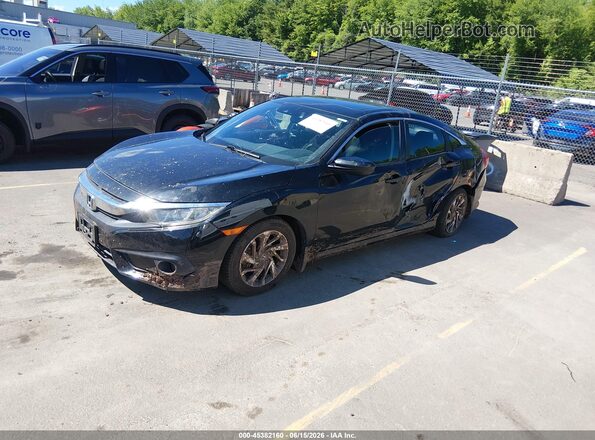 19XFC2F84GE246559 2016 HONDA CIVIC Black Przód lewy
