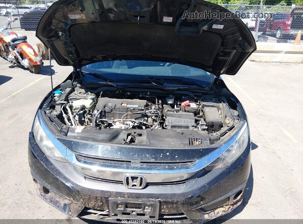 19XFC2F84GE246559 2016 HONDA CIVIC Black Widok z tyłu