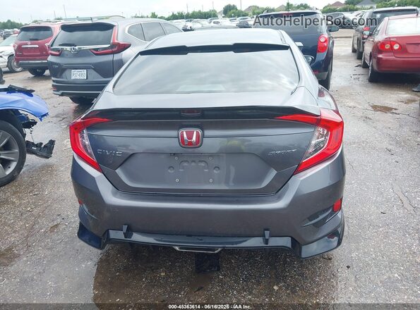 19XFC2F84KE031501 2019 HONDA CIVIC Gray 