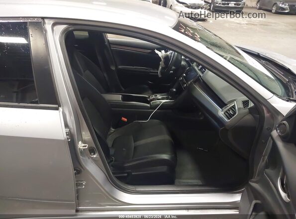 19XFC2F84KE203915 2019 HONDA CIVIC Серебряный Вид салона спереди