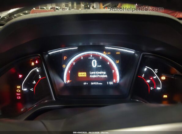 19XFC2F84KE203915 2019 HONDA CIVIC Серебряный Вид задних сидений