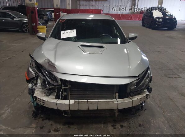 19XFC2F84KE203915 2019 HONDA CIVIC Серебряный Вид задней части салона