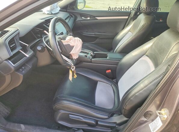 19XFC2F84LE010052 2020 HONDA CIVIC Silver Widok wnętrza z przodu