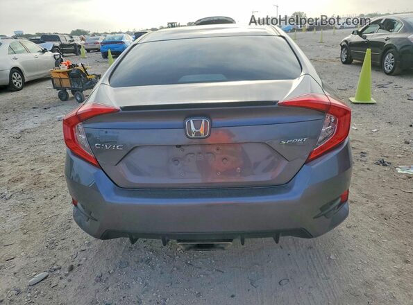 19XFC2F84LE010052 2020 HONDA CIVIC Silver Widok z tyłu