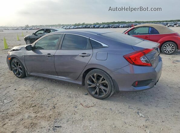 19XFC2F84LE010052 2020 HONDA CIVIC Silver Tył lewy
