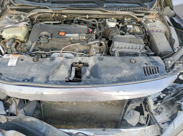 19XFC2F84LE010052 2020 HONDA CIVIC Silver Widok wnętrza z tyłu