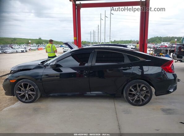 19XFC2F84LE019091 2020 HONDA CIVIC Black Սալոնի 360 աստիճան տեսք